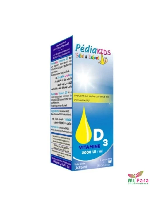 PEDIAKIDS VITAMINE D3 FL/35ML