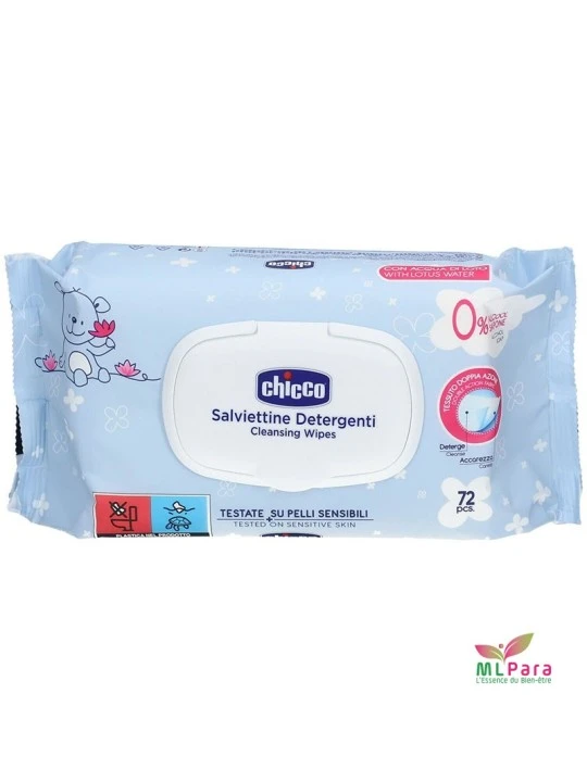 CHICCO LINGETTE BB MOMENT 72 PIECES /91630