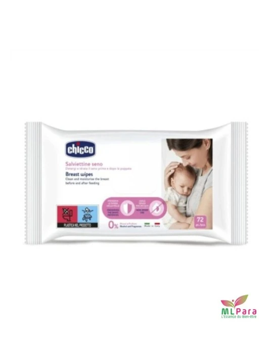 CHICCO LINGETTES SEINS 72 PIECES REF:91660