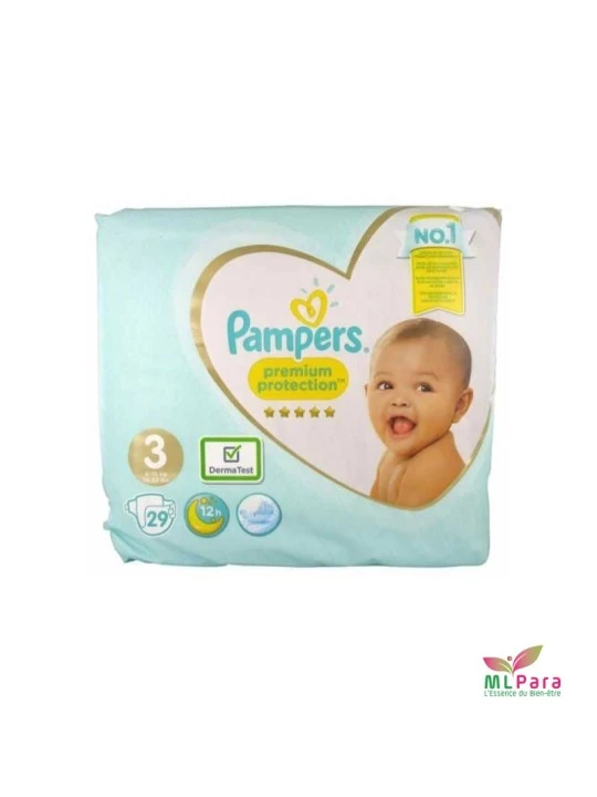 PAMPERS 6-10KG BT/29 S3 MID PREMIUM