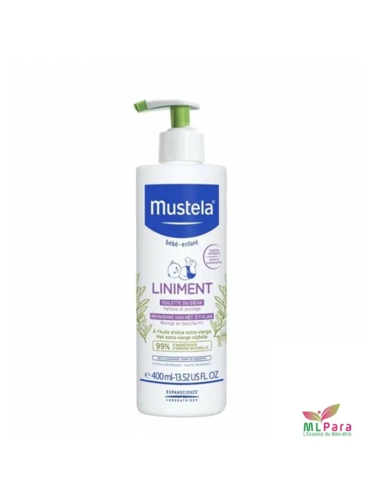 MUSTELA liniment toilette du siege 400ml