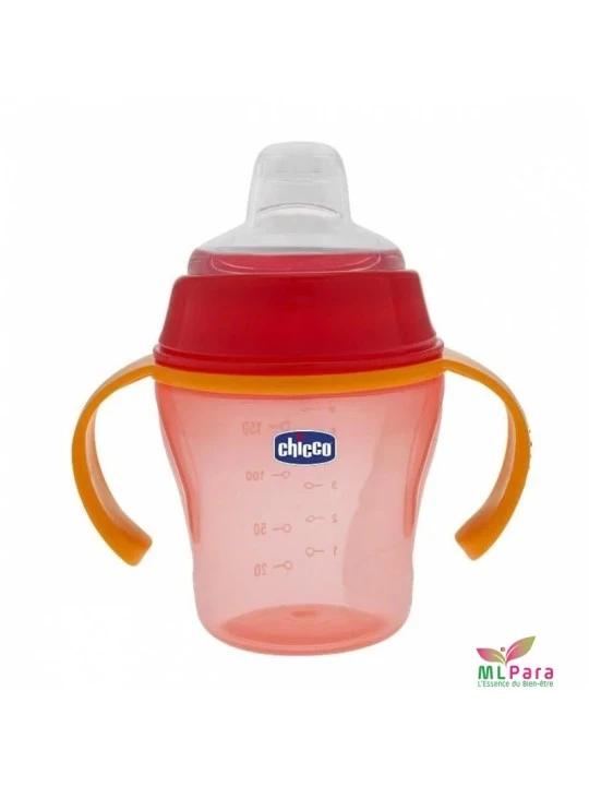 CHICCO TASSE SOUPLE ROUGE 6M+ REF 68237