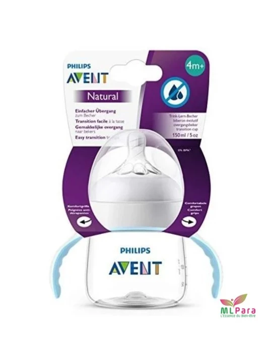 AVENT TASSE D’apprentissage Natural  CLASSIC 4M+ 150ML SCF.262/06