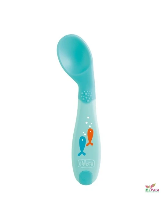 CHICCO CUILLERE SILICONE BOY 8M+ /REF:16100200