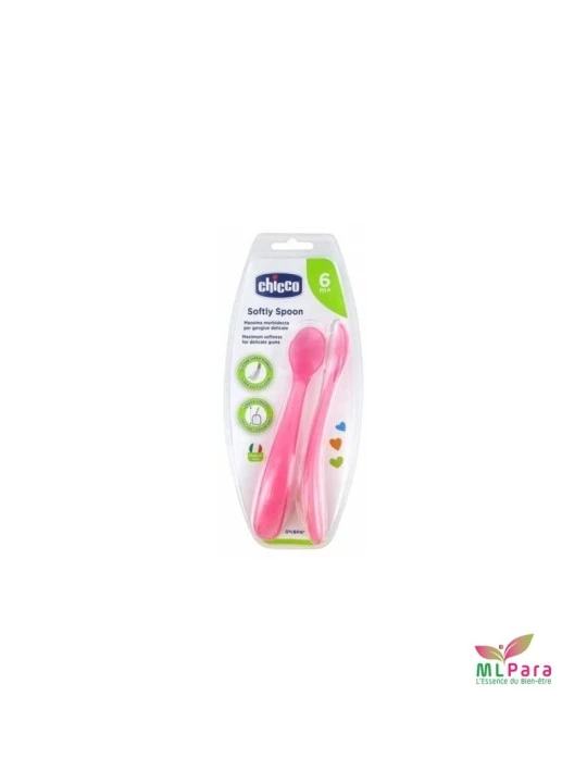 CHICCO CUILLERE SILICONE FILLE 6M+ /REF:682811