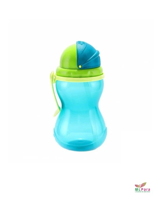 CANPOL BABIES Tasse Sport avec Paille Retractable Bleue - 56/113