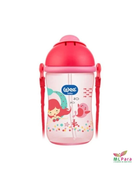 WEE BABY tasse avec paille 380ml ref.171