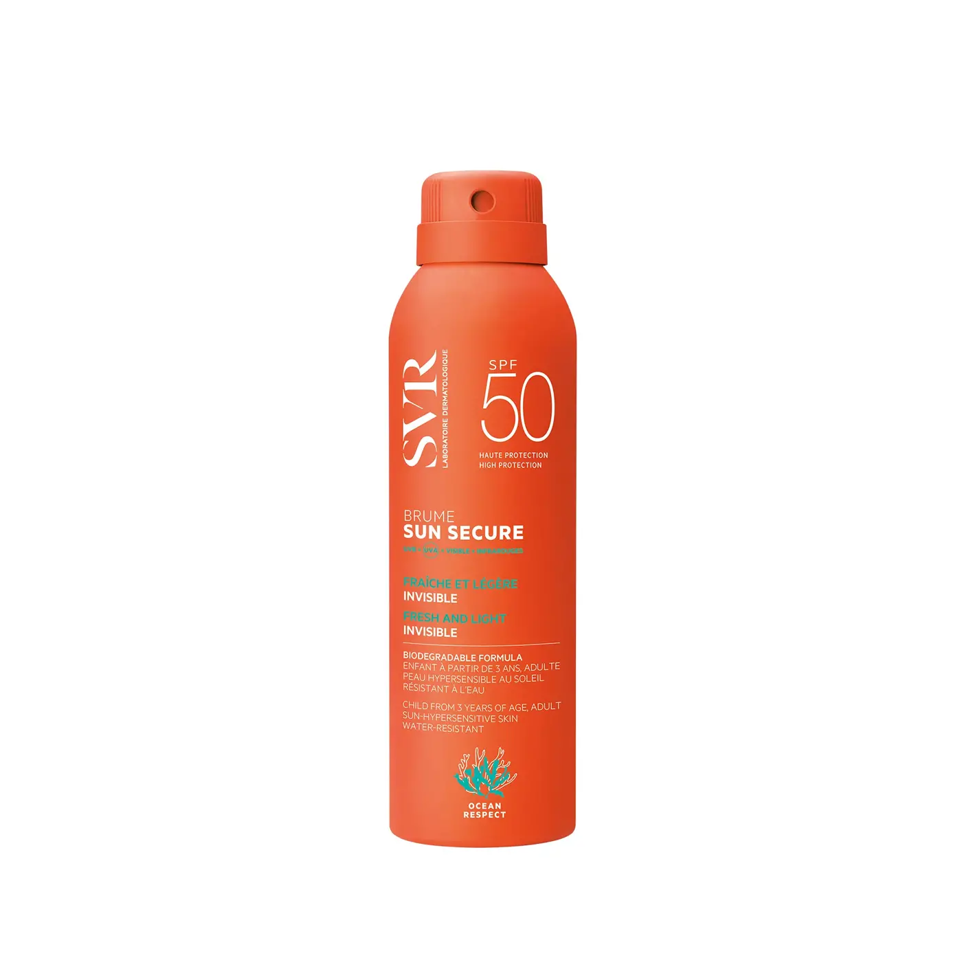 SVR SUN SECURE BRUME ECRAN SPF50+ 200ML