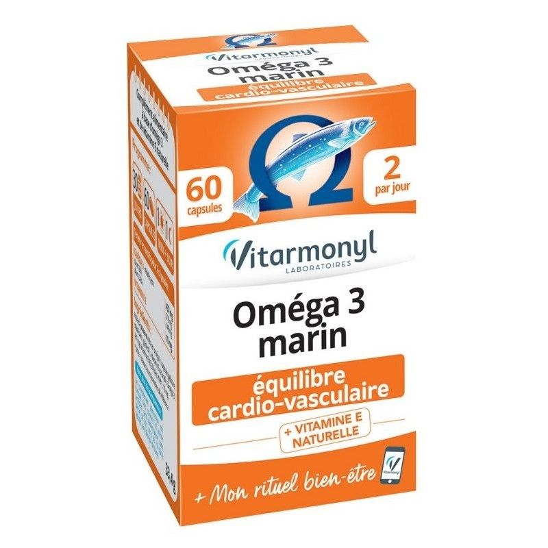 VITARMONYL OMEGA 3 MARIN 60 CAPSULES