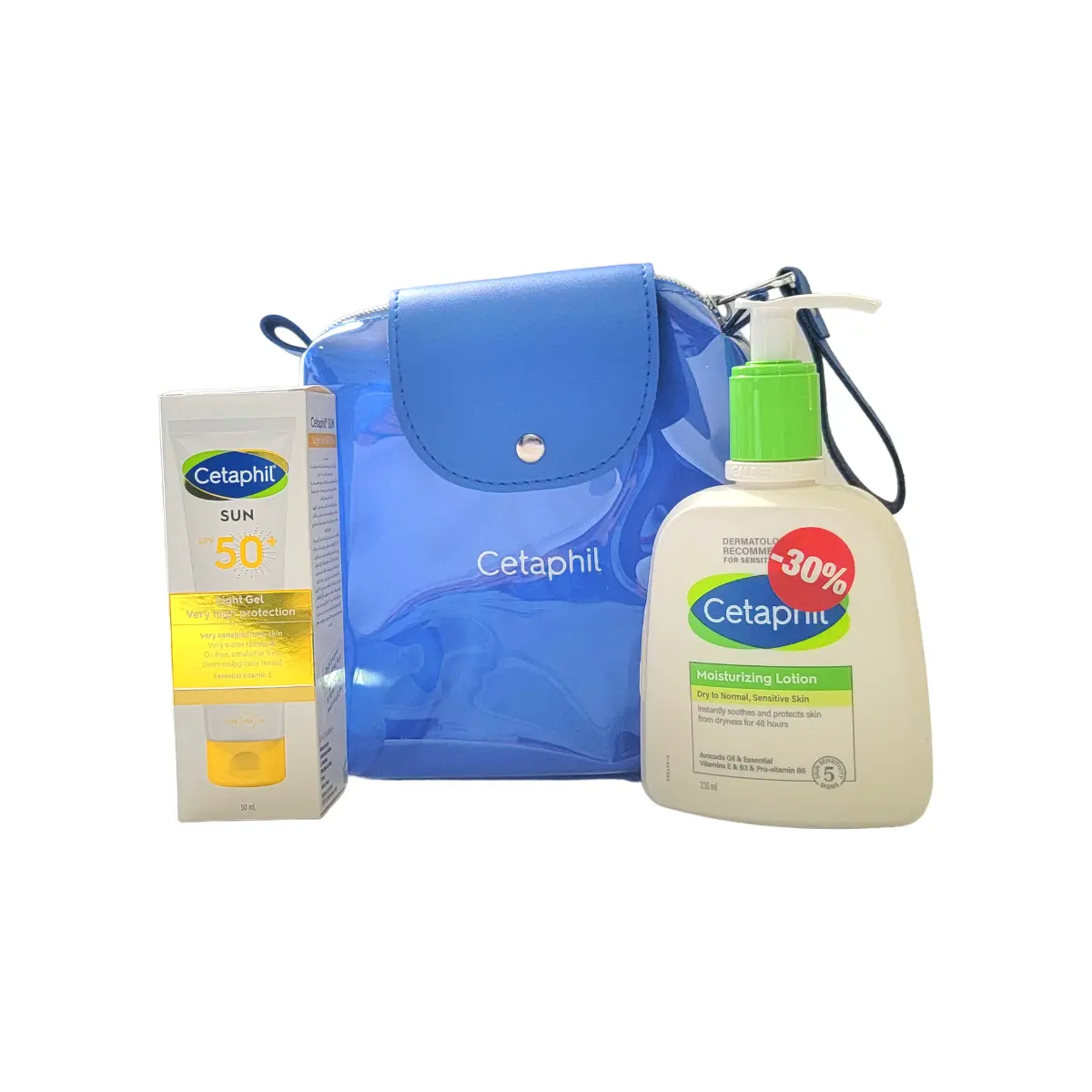 CETAPHIL COFFRET PROMOTIONNEL HYDRATATION 2 PRODUITS + TROUSSE OFFERTE