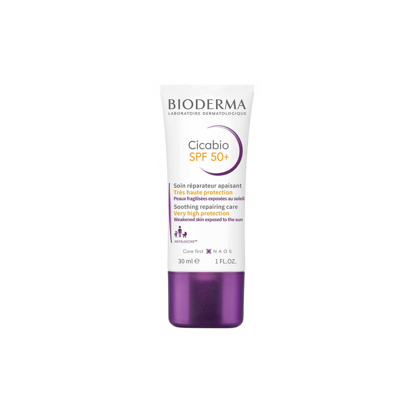 BIODERMA CICABIO SOIN REPARATEUR APAISANT SPF50+ 30ML