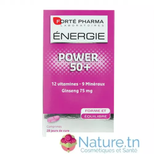 Forté Pharma Énergie Power 50+ Multi-vitaminés 28 Cps